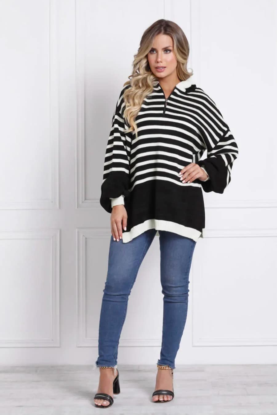 Saco oversize online mujer