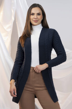 Cárdigan Mujer Tejido Elegante