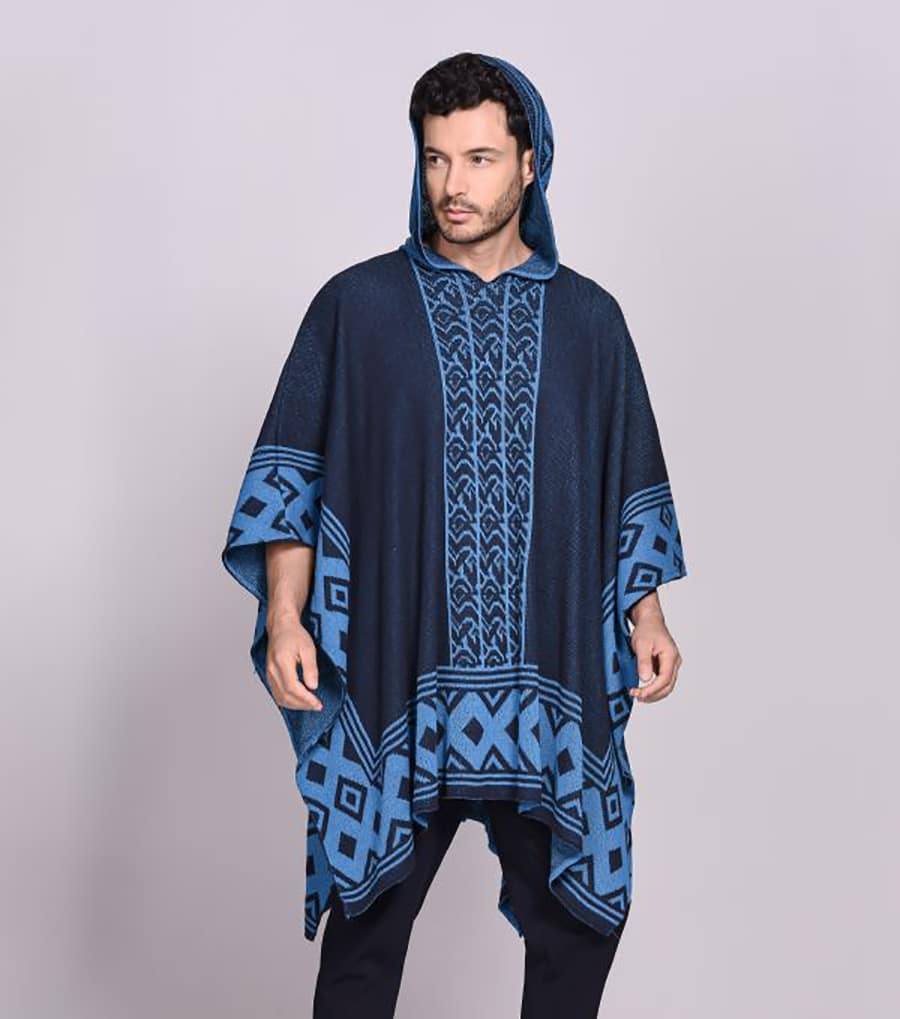 Waysar Ruana Ruana Moderna para Hombre - Ropa Mujer Bonita
