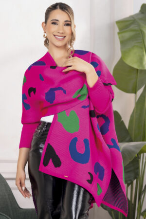 Ruana Fashion Para Mujer