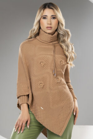 Ruana Cuello Moderno Mujer