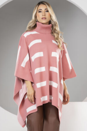 Ruana Moderna Elegante Mujer