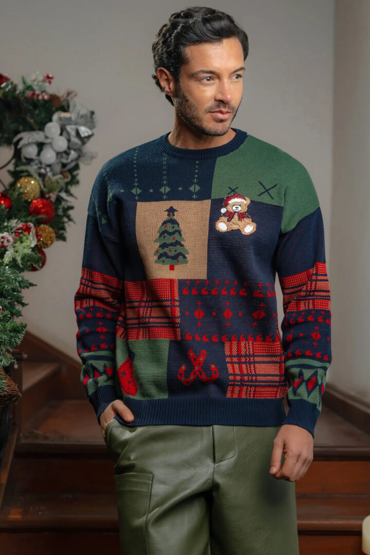 Suéter Navideño Hombre - Ropa Mujer Bonita