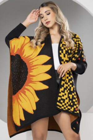 Ruana Colombiana Dama Mangas