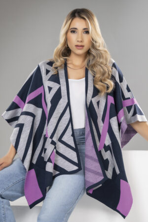 Ruana Chall Moderno Dama