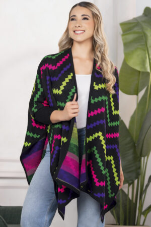 Ruana Fashion Mangas Mujer