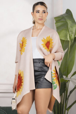 Ruana Clásica Para Dama