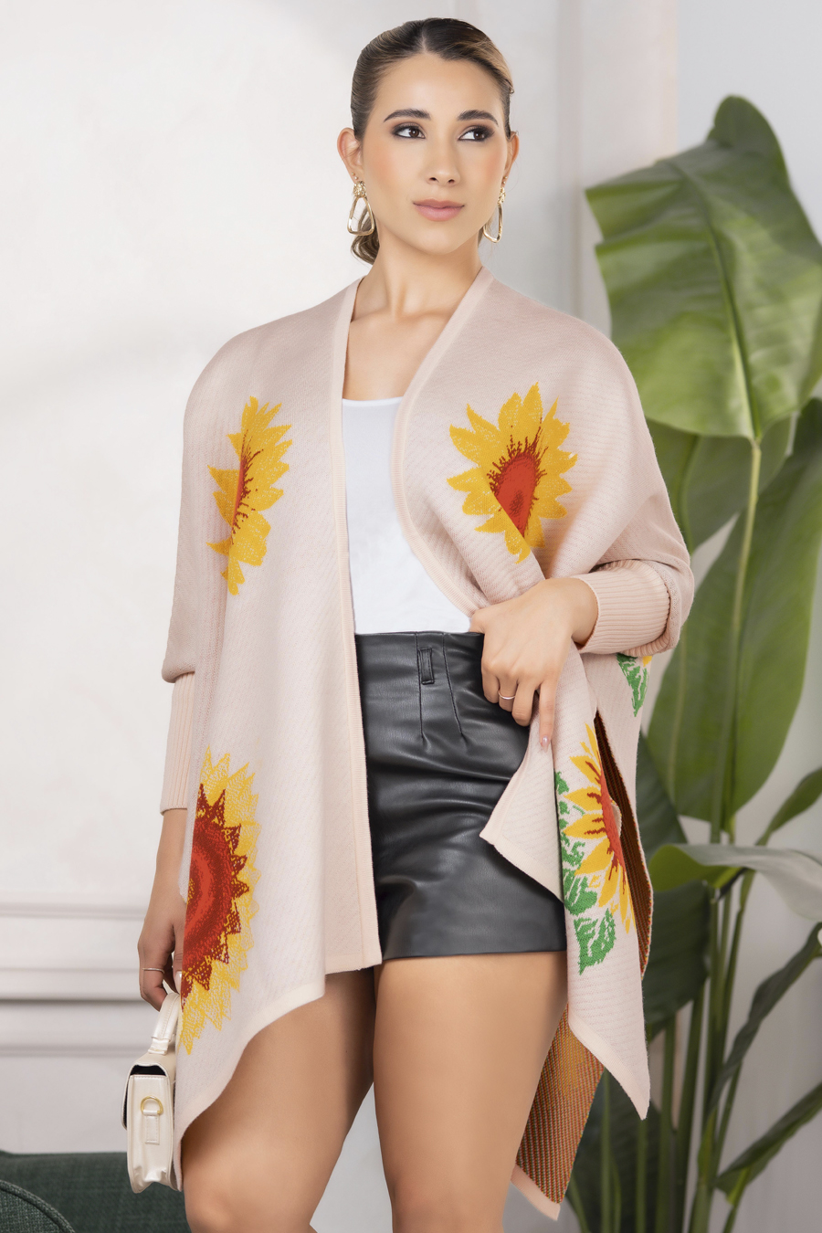 Ruana Clásica Para Dama