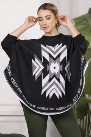 Ruana Artesanal Para Mujer