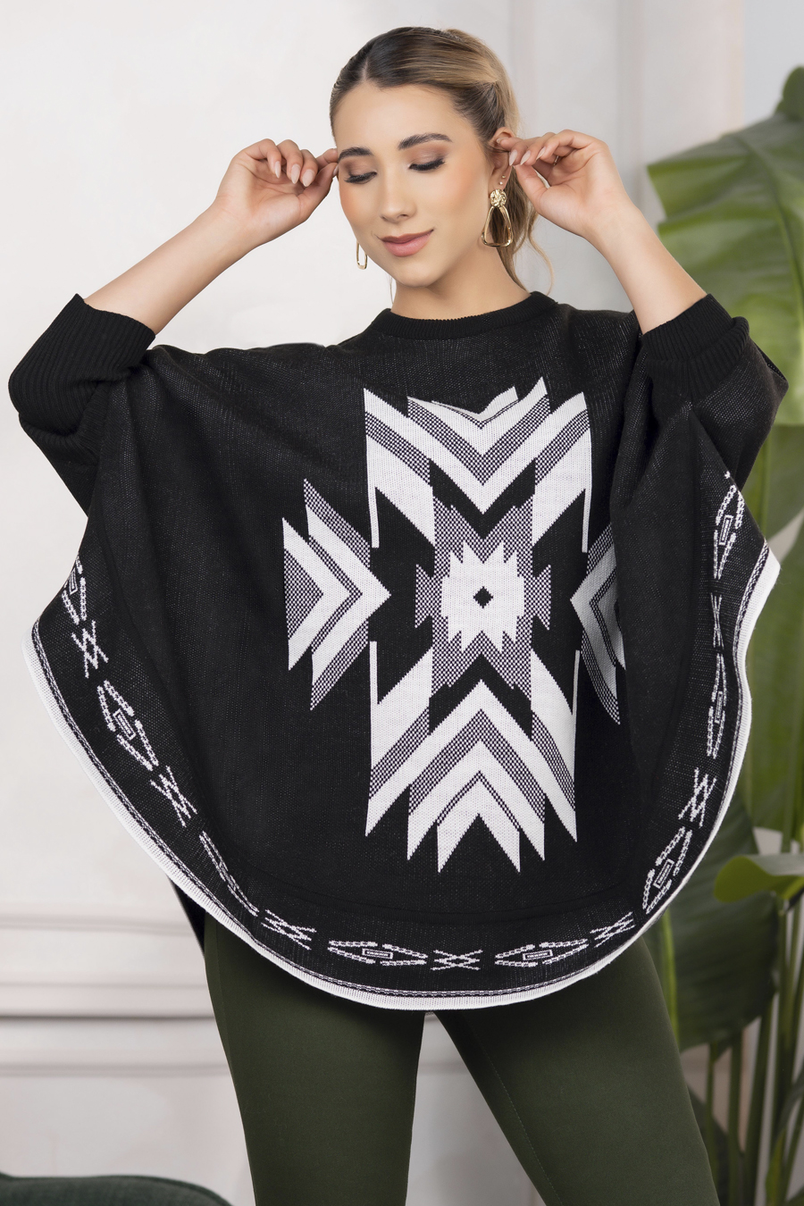 Ruana Artesanal Para Mujer