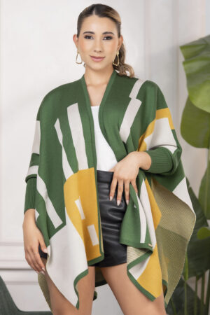 Ruana Elegante Mujer