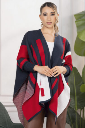 Ruana Tejida Mujer