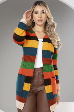 Cardigan Tejido Mujer Moderna