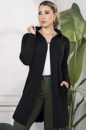 Cárdigan Elegante Tejido Mujer