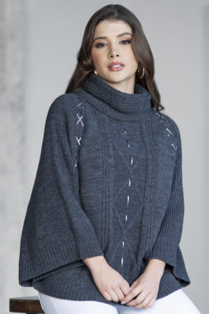 Ruana Artesanal Para Mujer