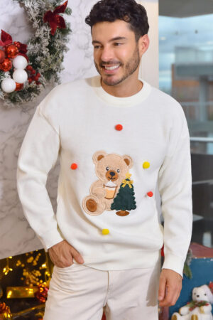 Saco Navideño Tejido Hombre